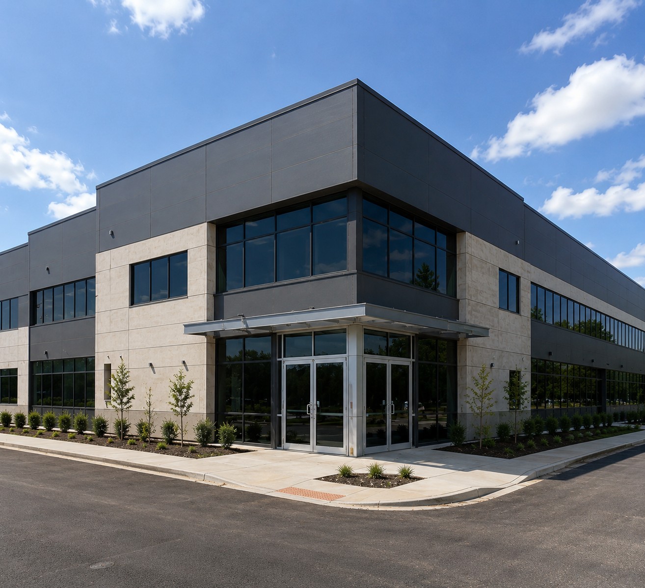 Completed commercial construction project in Toronto