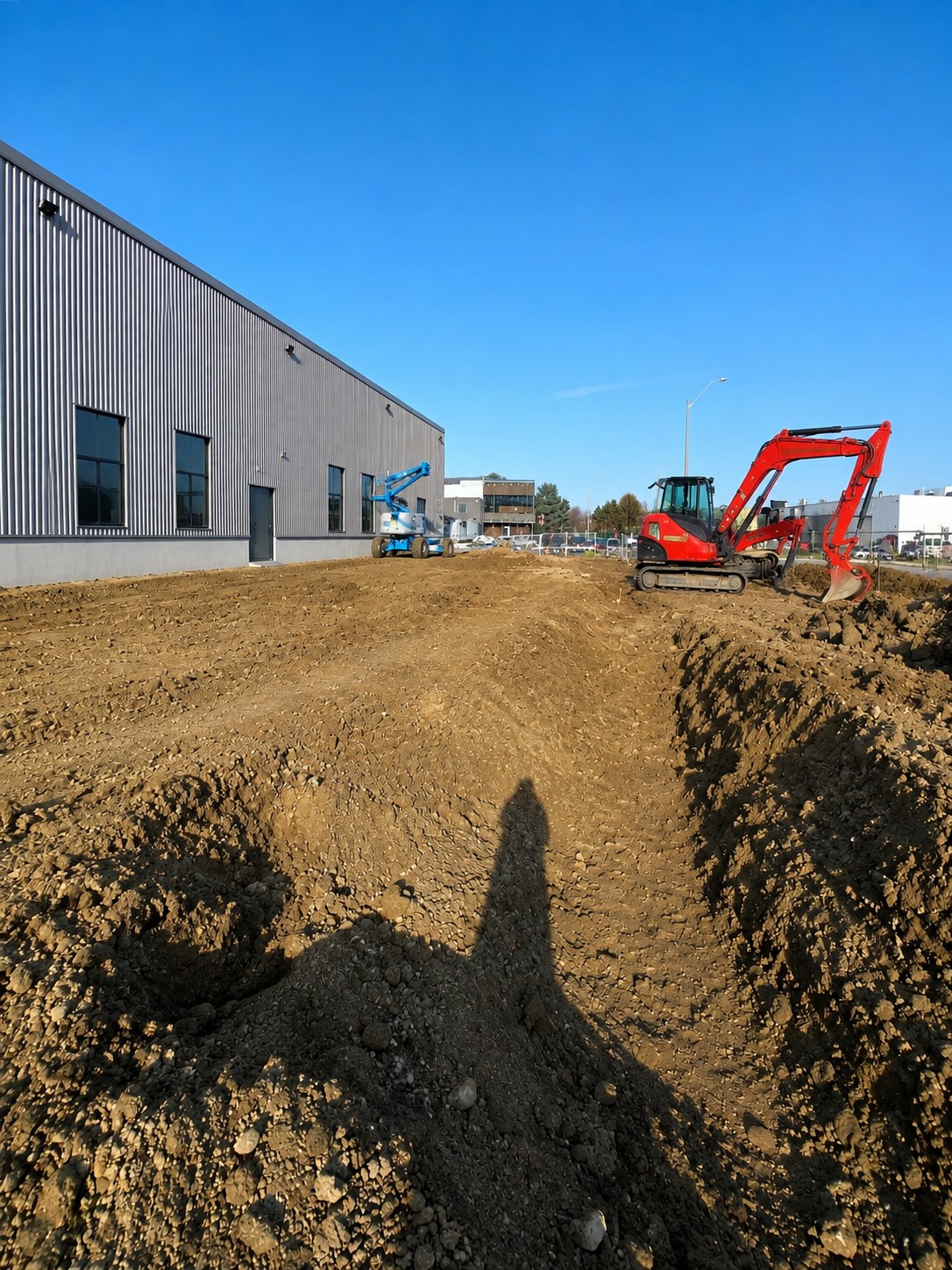 Granular subgrade placement